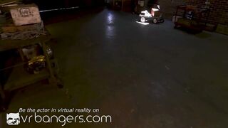 VR BANGERS Blonde Slut Broke Husband's Car And Needs Help