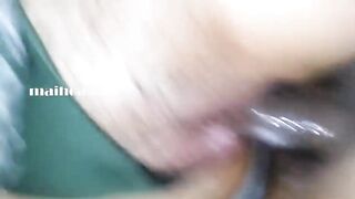 It's hard to film while fucking, greasy pussy