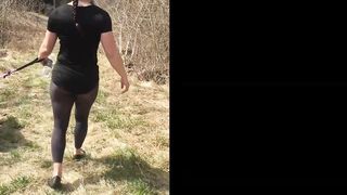 Outdoor Flashing - Pantyhose Pants