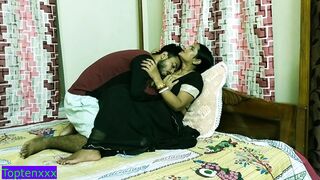 Desi hot stepmom having sex with stepson! clear hindi audio