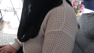 Arab Muslim Maid Touches Her First Cock In Her Life