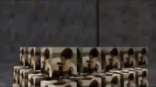 the 's friend returns with another one and they give him b. and v. fucking 2