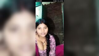 Hot Aunty Big boobs show