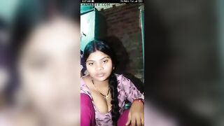 Hot Aunty Big boobs show