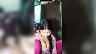 Hot Aunty Big boobs show