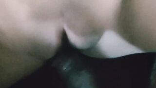 Daddy cums inside submissive stepdaughter