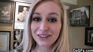 Dagfs - Young Blonde Fucked And Facialized On Camera