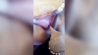 Female peehole heel