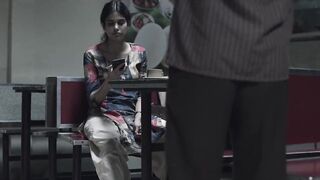 Girl Teasing Waiter – Web Series Scene with Subtitles