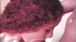 stepsister catches brother jerking off, she can't watch and helps him