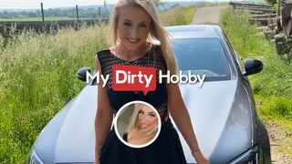 Taiga LaLoca Gets More Than A Car Ride While She Hitchhikes She Gets A Big Load On Her Pussy - MyDirtyHobby