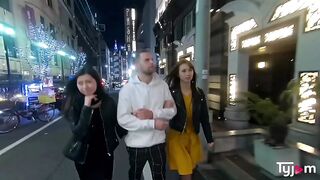 Big white cock fucks hard 2 little japanese pussy