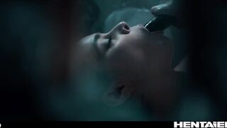Girls are begging for being fucked by alien monsters