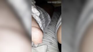 Playing with girlfriends sexy underwear and ass