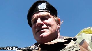 OutOfTheFamily Noemie Bilas Pounded by Military Step-Daddy!