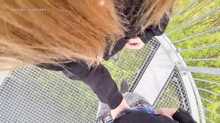 Risky Quicky at this videoguarded viewing platform !!