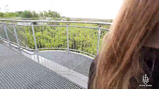 Risky Quicky at this videoguarded viewing platform !!