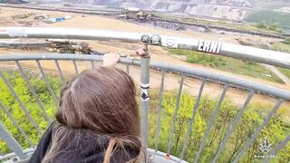 Risky Quicky at this videoguarded viewing platform !!