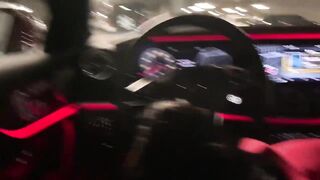 Genevieve Sinn Sucks Sevyan Hardens In Benz