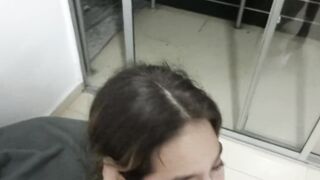 I fuck my stepsister on the balcony with a beautiful gazebo