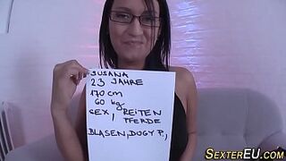 Casting german teenager