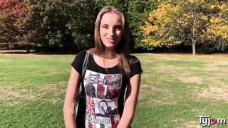 Hot petite slut Vika Lita is into BDSM hardsex