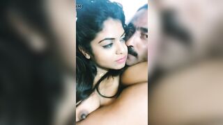 indian young and old couple enjoy