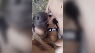 Big cock does not enter her ass