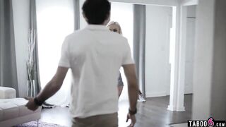 Twisted tutor makes struggling teen suck and fuck him