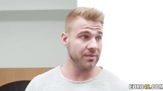 Lesbian makeup artist demanded his client's shaved pussy