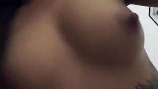 Perky tits teen babe pounded by her stepbro on the couch