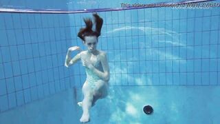 Anna Netrebko skinny tiny teen underwater