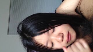 Lovely Chinese GF's dirty sex, blow job, body licking