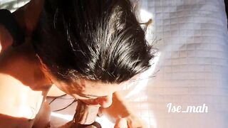 Hot couple ise mah in a Sun bath ending in cum bath