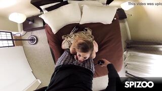 Kendra Lynn gets her Hairy Pussy Pounded in POV
