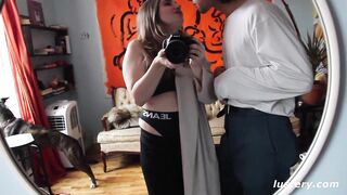 Hot GF Rides Cock While Massaging Clit with Vibrator