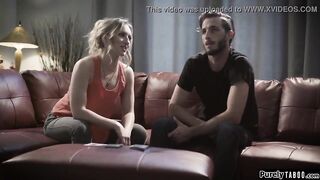 Milf is seducing her runaway stepnephew