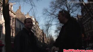 Dutch hooker creampied by tourist in Amsterdam