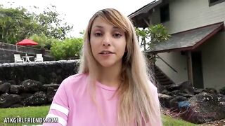 Hime Marie fucks and sucks you in Hawaii POV style