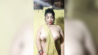 Desi Sexy Big Boob and Big Ass Show For Boyfriend..