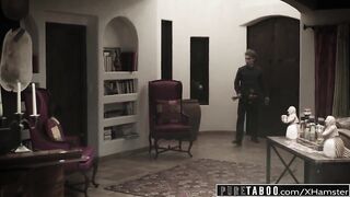 PURE TABOO Possessive Stepbro Punishes Sis for IR CREAMPIE