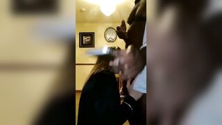 White girl suck dick good good mouth