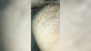 Fat hairy pussy fucked by big chocolate dick