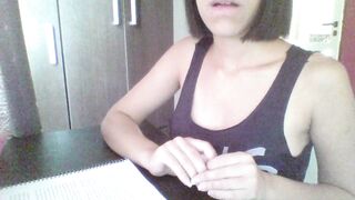 POV: You convince your (foreign) roommate to lose her virginity to you