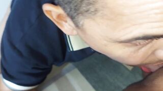 strong female orgasm after licking my roommate's sensual pussy