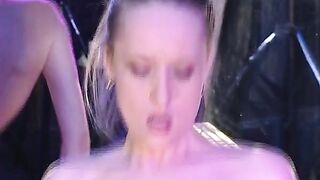 She was embarrassed to fuck with such a big cock!!!