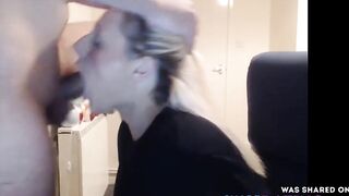 Facefucked blonde