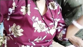 The hot desi servant brought fruit in a basket for the mistress. She eats and romances sex while talking hot sexy.