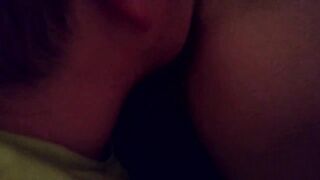 Teacher real amateur enjoying her cunt licked