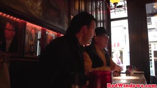 Dutch hooker pussy licked by sex trip guy